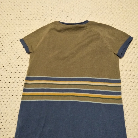 Armani Exchange blue/green Tee Summer Sald - Picture 2 of 3